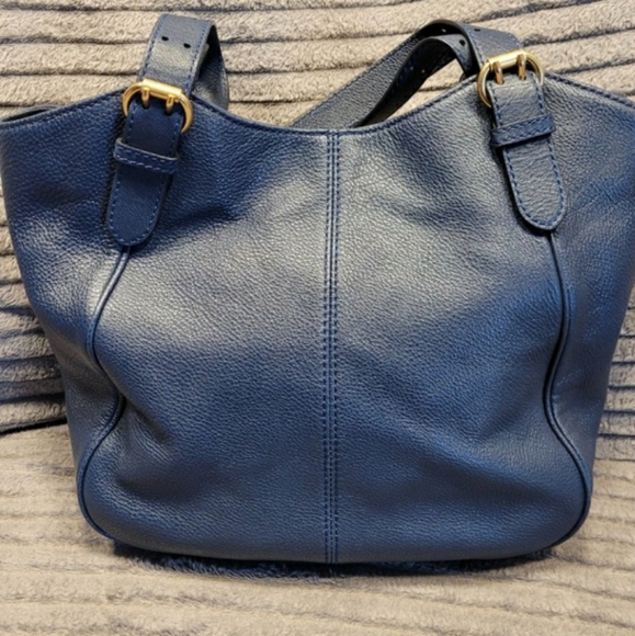 Marc Jacobs Petal To The Metal Bird Navy Tote Bag - Picture 4 of 14